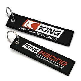 King Racing Flight Tag Keychains